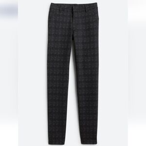 Kut from the Kloth Charcoal Check Skinny Pants